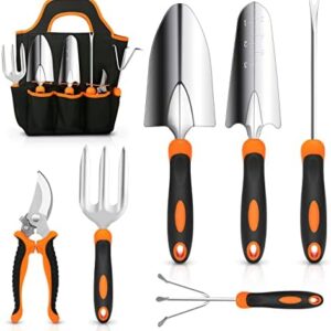 Garden Tool Set, CHRYZTAL Stainless Steel Heavy Du…