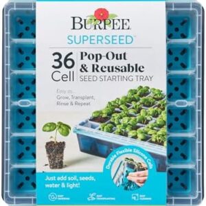 Burpee SuperSeed Seed Starting Tray | 36 Cell Reus…