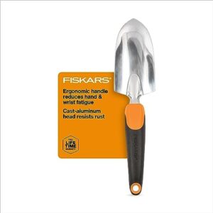 Fiskars Ergo Garden Trowel for Digging and Plantin…