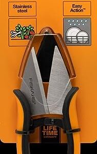 Fiskars Herb Garden Herb Scissors, 5-Inch Garden S…