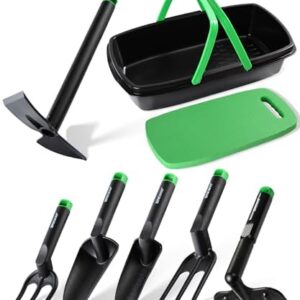 Garden Tool Set, Gardening Tool Set with Multi-Pur…