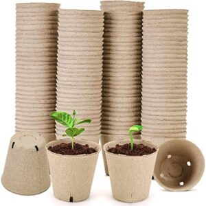 Peat Pots, 126 Packs 3.15 Inch Seed Starting Pots …