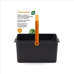 Fiskars Garden Tool Caddy with Removable Small Too…