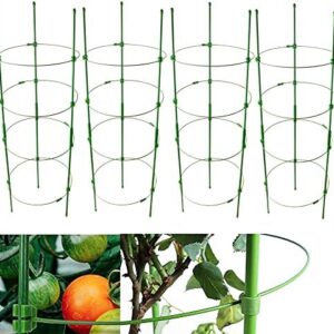 Adjustable Tomato Plant Support Cages 36 inches Ga…