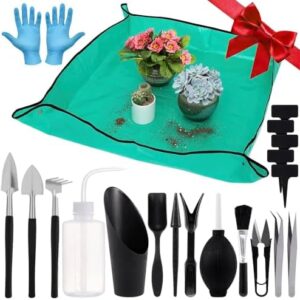 20 pcs Succulent Tool Set – 39.4″ Indoor Plant Rep…