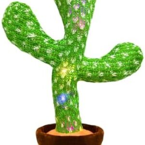 Talking Cactus Toy That Talks Back,Volume Adjustme…