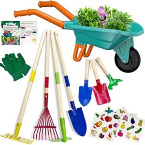 Kids Gardening Tools Outdoor Toys Set Backyard Pla…