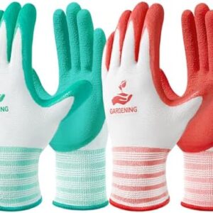 Gardening Gloves for Women/Men – 6 Pairs Breathabl…